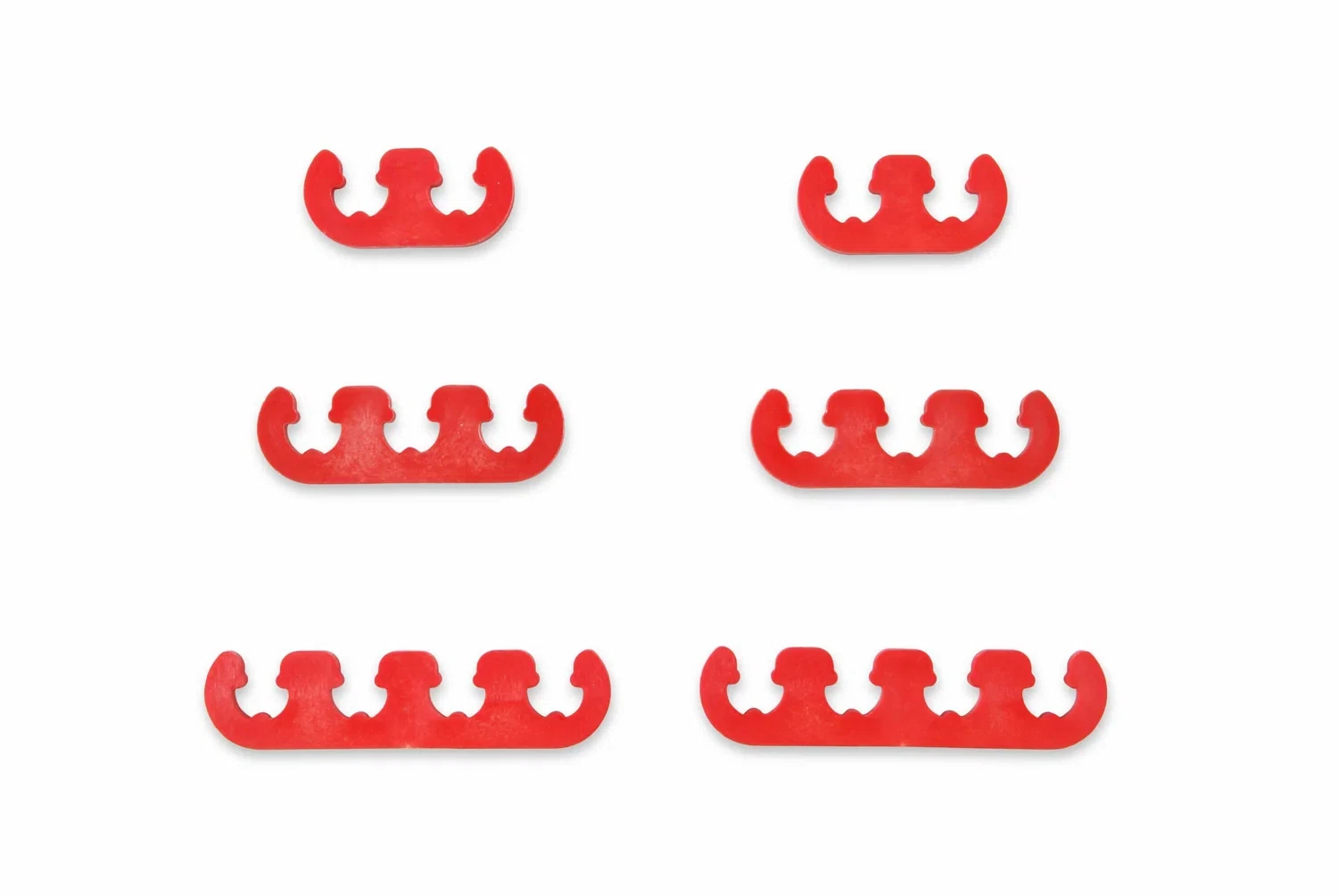 Mr. Gasket Wire Separator Kit - Red - 7 mm _ 8 mm - Plastic - 9727